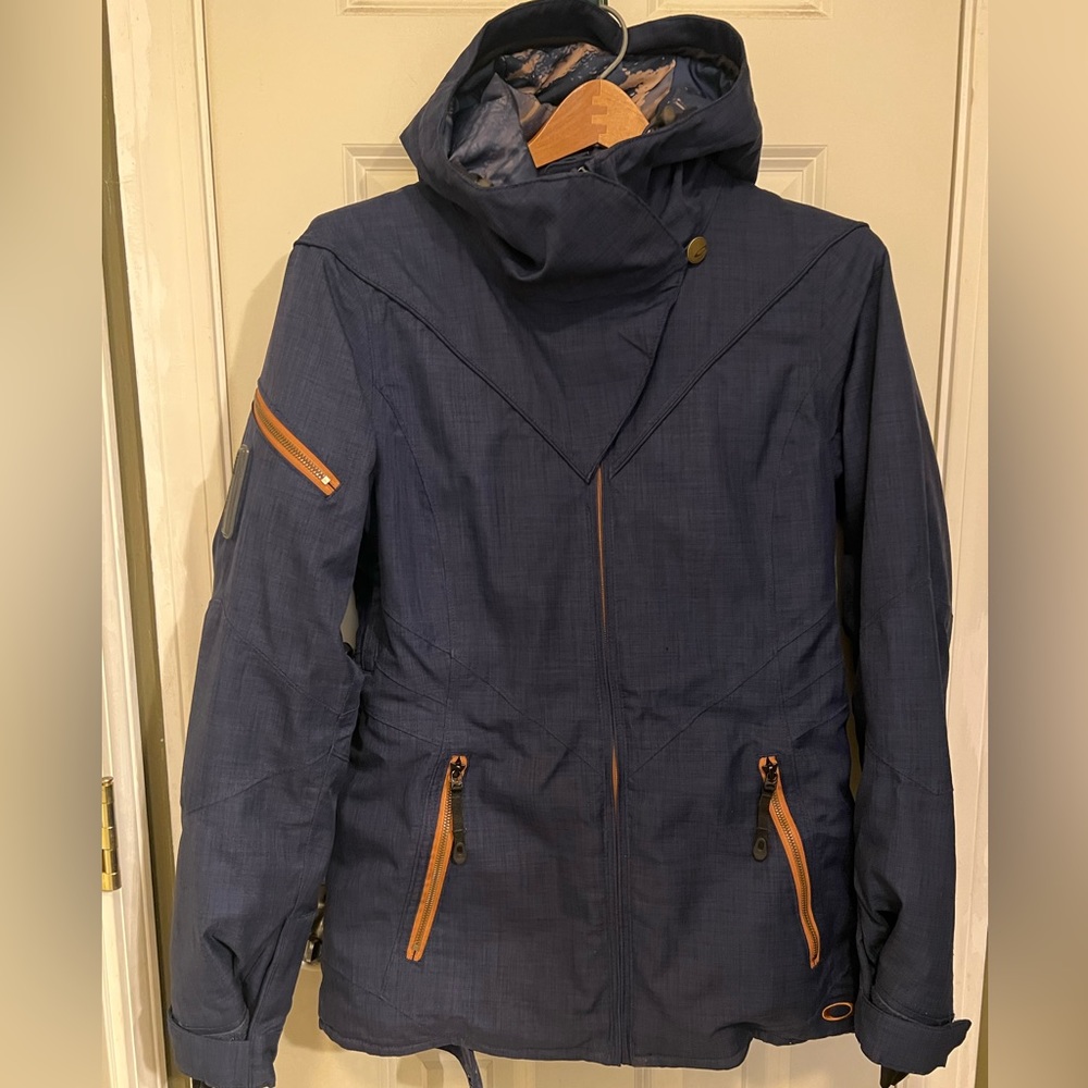 Oakley Navy Blue Ski & Snow Jacket